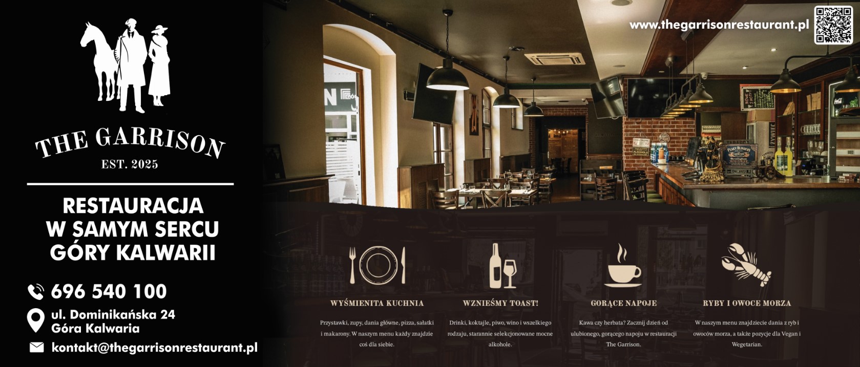 The Garrison - restauracja GÓRA KALWARIA pizzeria GÓRA KALWARIA